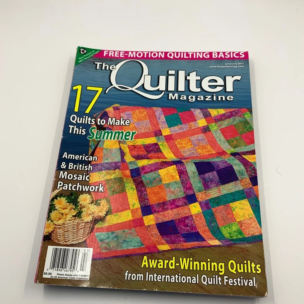 The Quilter‎ Magazine Lot of 9 Issues 2010-2011 Patterns Holiday Seasonal Sewing
